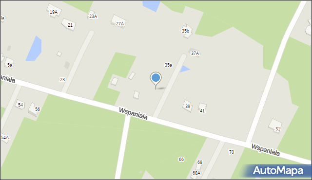 Otwock, Wspaniała, 35, mapa Otwock