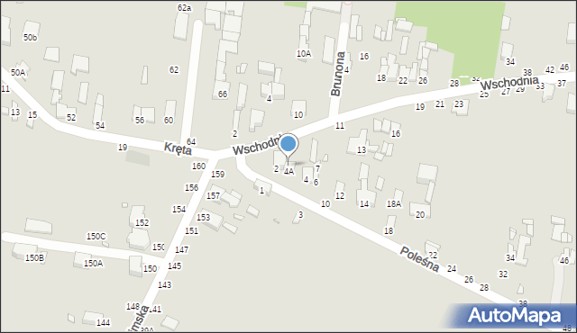 Piotrków Trybunalski, Wschodnia, 3, mapa Piotrków Trybunalski