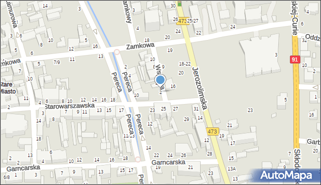 Piotrków Trybunalski, Wspólna, 2, mapa Piotrków Trybunalski