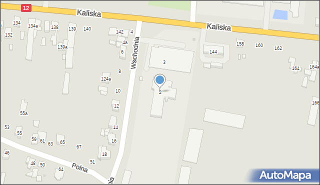 Pleszew, Wschodnia, 2, mapa Pleszew