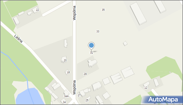 Promna, Wspólna, 31, mapa Promna