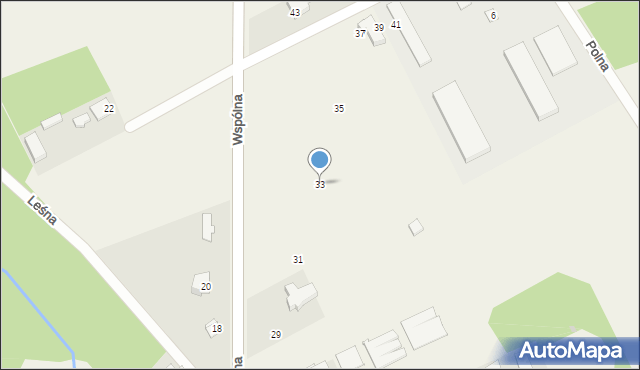 Promna, Wspólna, 33, mapa Promna