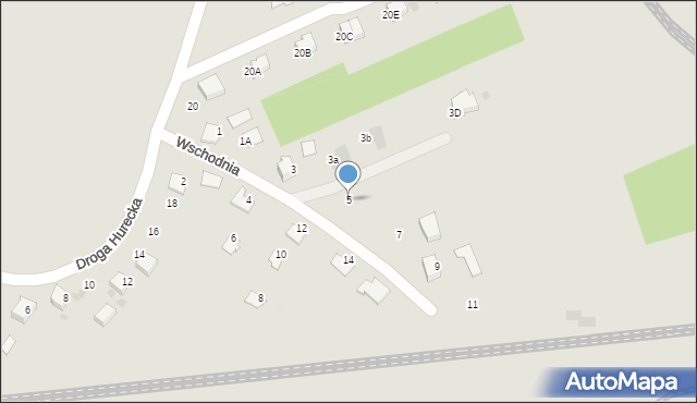 Przemyśl, Wschodnia, 5, mapa Przemyśla