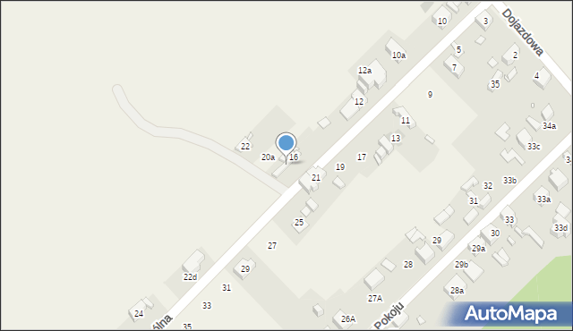 Psary, Wspólna, 18, mapa Psary