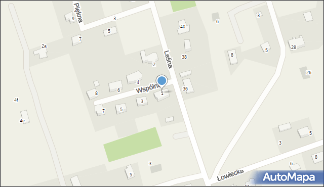 Rakowiec, Wspólna, 1, mapa Rakowiec
