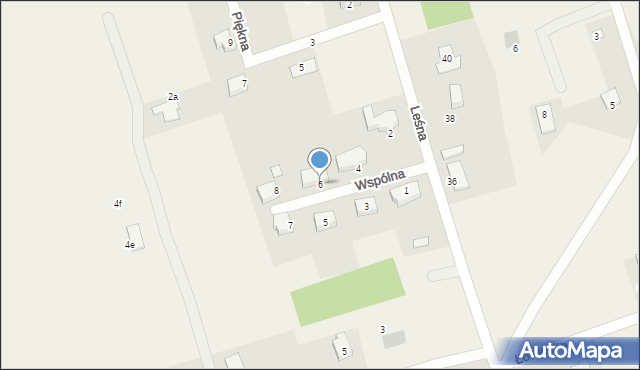 Rakowiec, Wspólna, 6, mapa Rakowiec