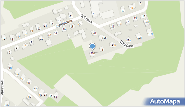 Rąty, Wspólna, 10, mapa Rąty