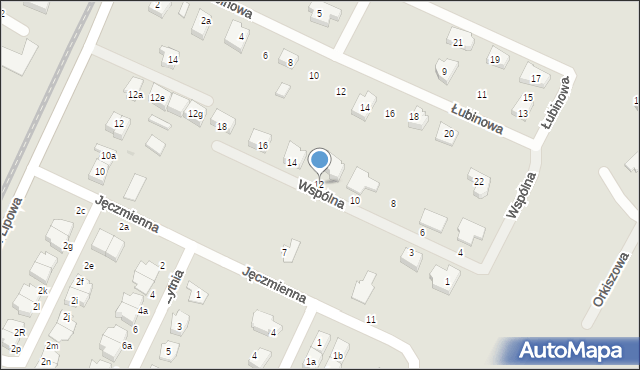 Reda, Wspólna, 12, mapa Reda