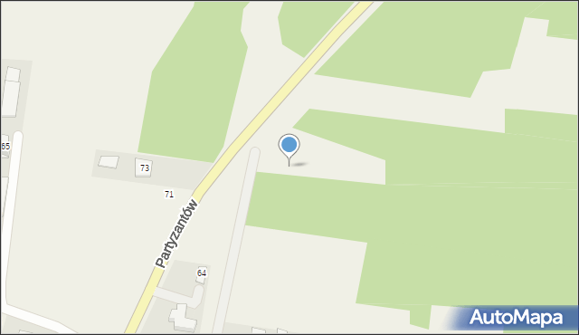 Rogów, Wschodnia, 50, mapa Rogów