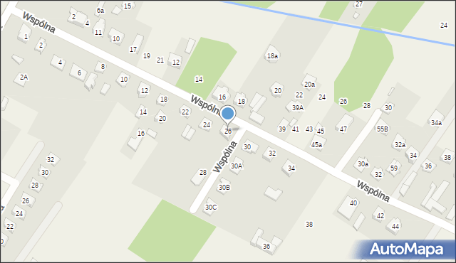 Ruda, Wspólna, 26, mapa Ruda