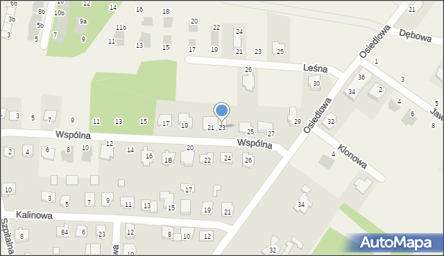 Rudna Mała, Wspólna, 23, mapa Rudna Mała