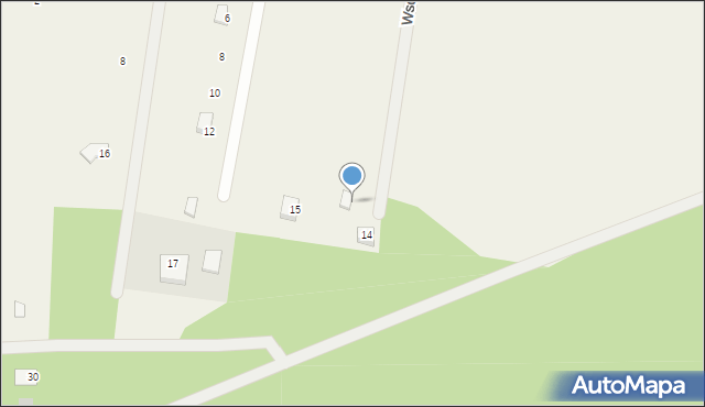 Sasino, Wschodnia, 12, mapa Sasino