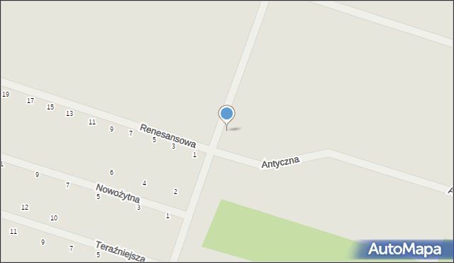 Serock, Współczesna, 40, mapa Serock