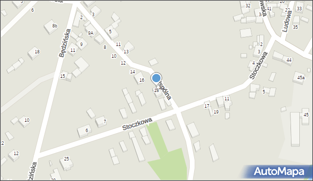 Siewierz, Wspólna, 18, mapa Siewierz