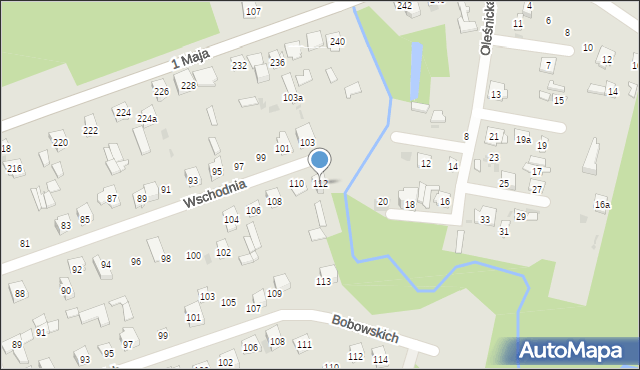 Skarżysko-Kamienna, Wschodnia, 112, mapa Skarżysko-Kamienna