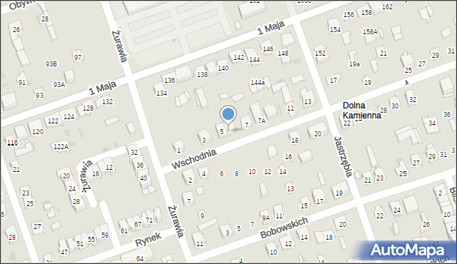 Skarżysko-Kamienna, Wschodnia, 5a, mapa Skarżysko-Kamienna