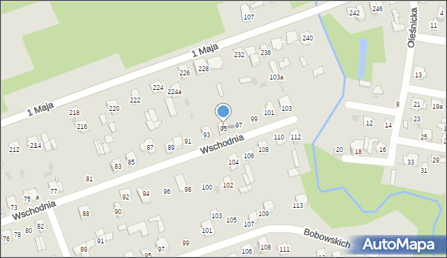 Skarżysko-Kamienna, Wschodnia, 95, mapa Skarżysko-Kamienna