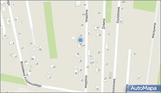 Sochaczew, Wspólna, 28, mapa Sochaczew