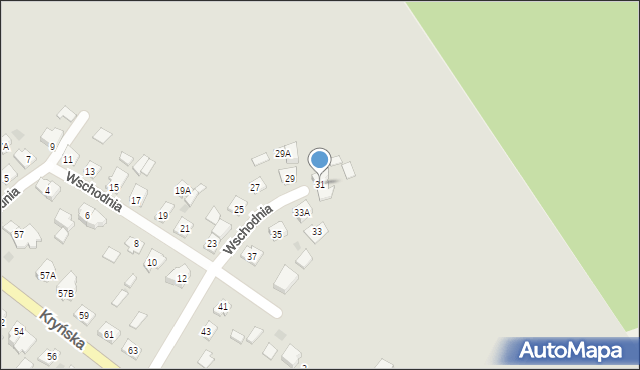 Sokółka, Wschodnia, 31, mapa Sokółka