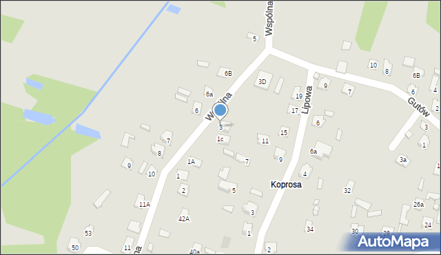 Stąporków, Wspólna, 3, mapa Stąporków