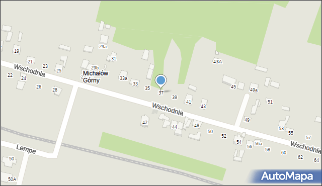 Starachowice, Wschodnia, 37, mapa Starachowic