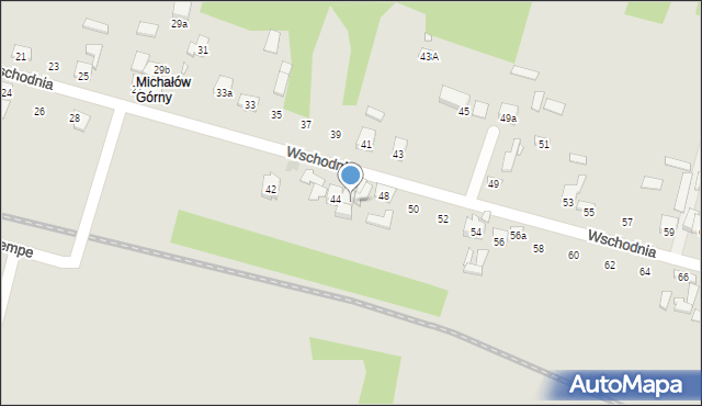 Starachowice, Wschodnia, 46, mapa Starachowic