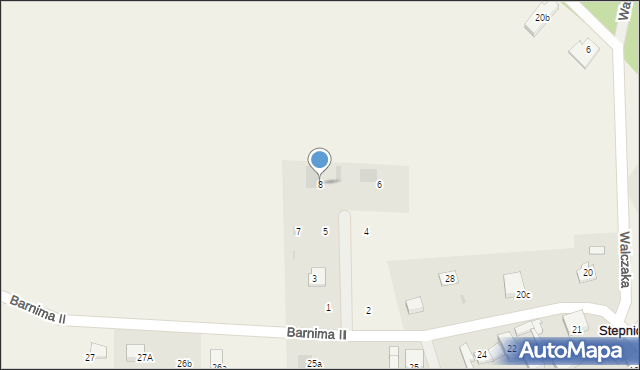 Stepniczka, Wspólna, 8, mapa Stepniczka