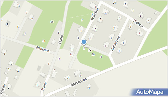 Studzienice, Wspólna, 2, mapa Studzienice