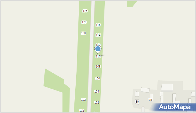 Suchodół, Wspólna, 110, mapa Suchodół