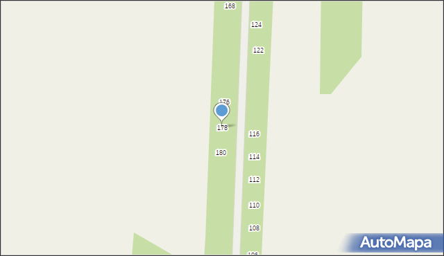 Suchodół, Wspólna, 178, mapa Suchodół