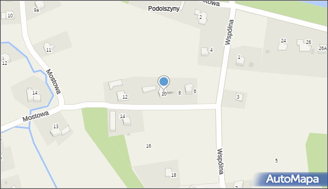 Sułkowice, Wspólna, 10, mapa Sułkowice