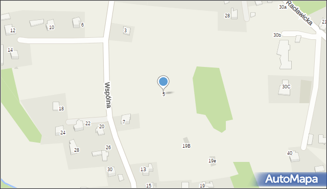 Sułkowice, Wspólna, 5, mapa Sułkowice