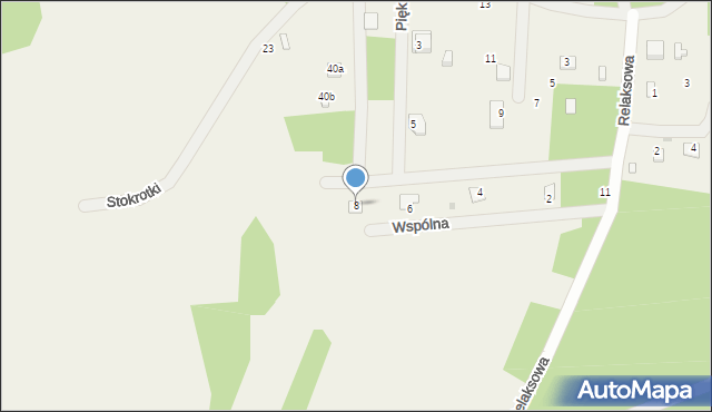 Świniotop, Wspólna, 8, mapa Świniotop