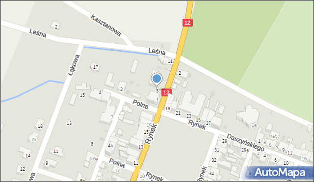 Szlichtyngowa, Wschowska, 3, mapa Szlichtyngowa