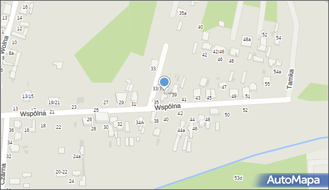 Tomaszów Mazowiecki, Wspólna, 37, mapa Tomaszów Mazowiecki