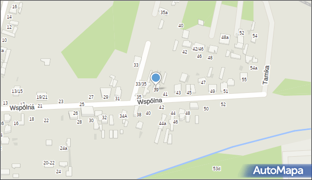 Tomaszów Mazowiecki, Wspólna, 39, mapa Tomaszów Mazowiecki
