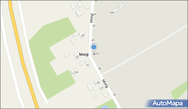 Wiskitki, Wspólna, 38, mapa Wiskitki