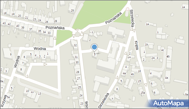 Wolsztyn, Wschowska, 3, mapa Wolsztyn