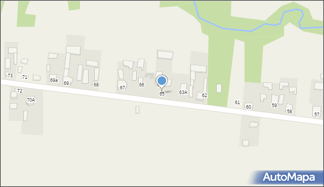 Wszachów, Wszachów, 65, mapa Wszachów