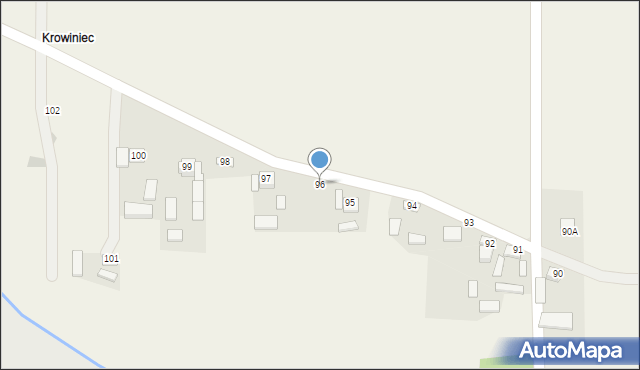 Wszachów, Wszachów, 96, mapa Wszachów