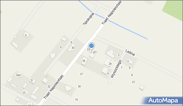 Wszebory, Wszebory, 41D, mapa Wszebory