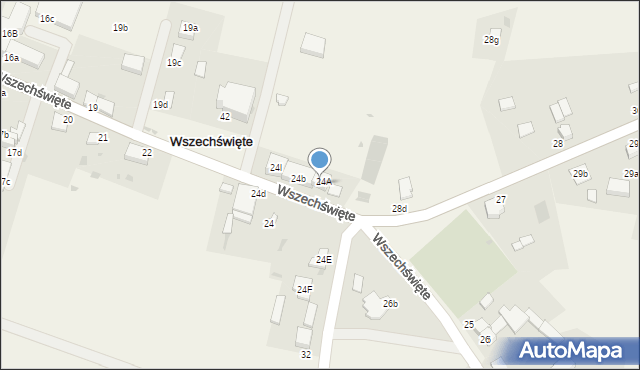 Wszechświęte, Wszechświęte, 24j, mapa Wszechświęte