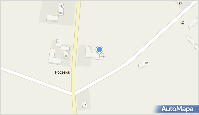 Wszedzień, Wszedzień, 7, mapa Wszedzień