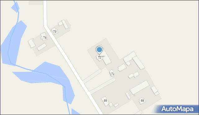 Wszedzień, Wszedzień, 72, mapa Wszedzień