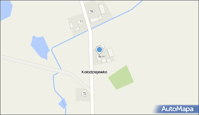 Wszedzień, Wszedzień, 76, mapa Wszedzień