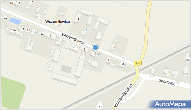 Wszemiłowice, Wszemiłowice, 3, mapa Wszemiłowice
