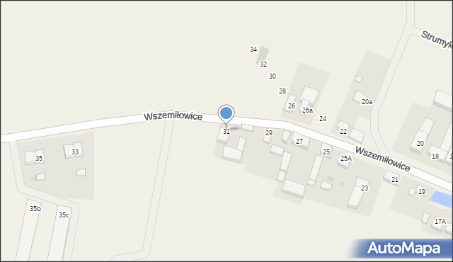 Wszemiłowice, Wszemiłowice, 31, mapa Wszemiłowice