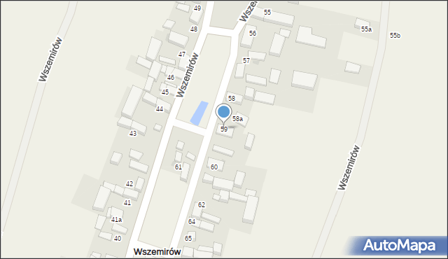 Wszemirów, Wszemirów, 59, mapa Wszemirów