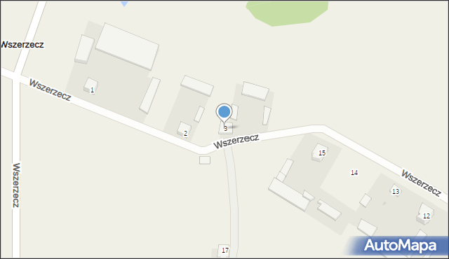 Wszerzecz, Wszerzecz, 3, mapa Wszerzecz