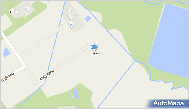 Zboiska, Wspólna, 30D, mapa Zboiska